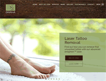 Tablet Screenshot of ohanamedicalspa.com